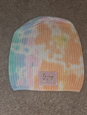 Love Your Melon Pastel Tie-Dye Beanie - Multicolor